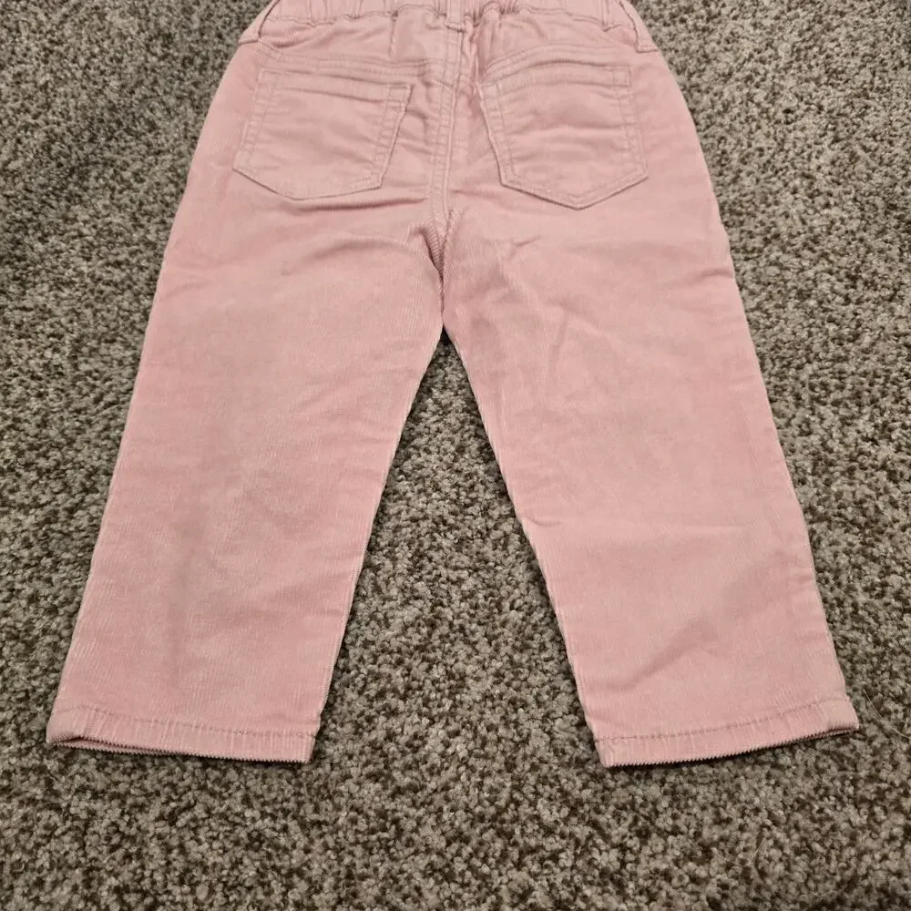 Toddler Girl Baby Baby Gap Just Like Mon Jean Pink Corduroy Pants | Size 2